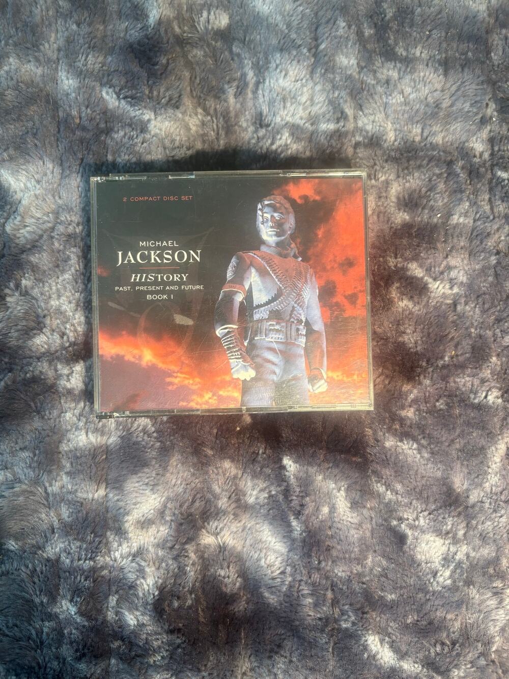 Michael Jackson HIStory Past Present and Future Book I 2 CD Set Fat Jewel Case